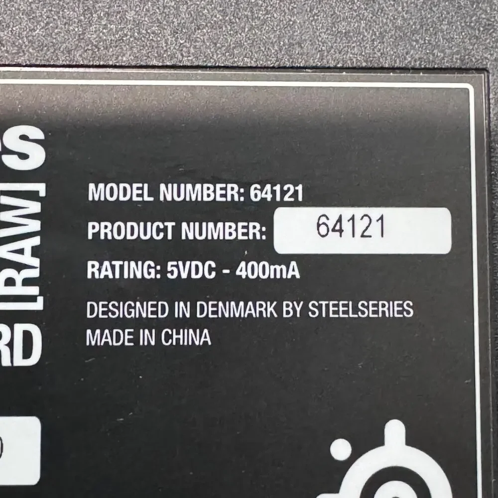 SteelSeries Apex RAW 64121 Wired Keyboard Gaming Keyboard104 Keys - USB - PC/Mac